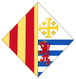 Arms of Marie of Lusignan, Queen of Aragon.svg