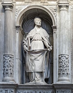Archivo:Barcelona Cathedral Interior - Severus of Barcelona by Bartolomé Ordóñez 1519