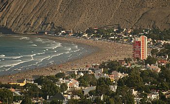 Archivo:Beach at Rada Tilly, Chubut, Argentina 2008