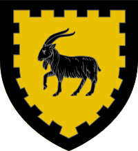 Blason Bernard IV, Vicomte de Cabrera (selon Gelre).svg