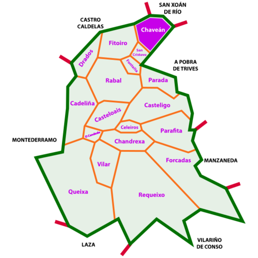 Chaveán Chandrexa de Queixa Ourense