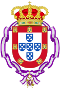 Coat of Arms of Maria II of Portugal (Order of Queen Maria Luisa).svg