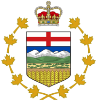 Coat of arms of the Lieutenant-Governor of Alberta.svg