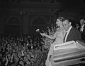 Concert van Maria Callas in het Concertgebouw te Amsterdam, Maria Callas bedankt, Bestanddeelnr 910-5170