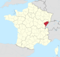 Département 25 in France 2016