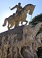 Estatua de José Ballivián en la Plaza Principal de Trinidad, Bolivia