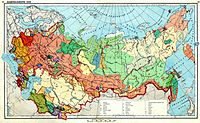 Ethnic map USSR 1941