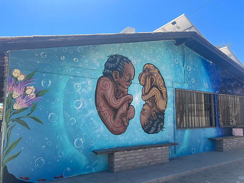 Exterior Museo Comunitario Cucapá