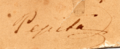 Firma de Pepita Greus