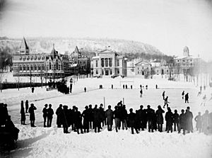 Archivo:Ice hockey McGill University 1884