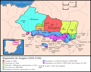 Archivo:Kingdom of Aragon 11th century-es