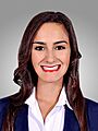 Laura Luisa Nayar Sosa. Official portrait, 2020. Chamber of Deputies of Bolivia