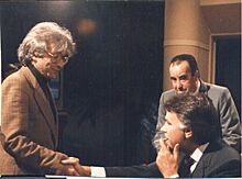 Luis Melgar saludando a Felipe Gonzalez.jpg