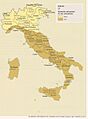 Map Folklore II 1990 - Dolci - Touring Club Italiano CART-TEM-097 (cropped)