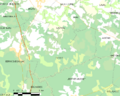 Map commune FR insee code 33144