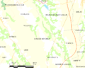 Map commune FR insee code 64232