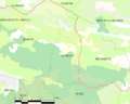 Map commune FR insee code 84125