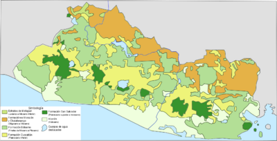 Archivo:Mapa geológico simplificado de El Salvador