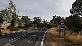 Entrada a Navas de Riofrío