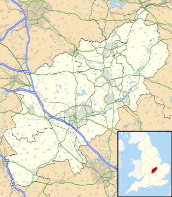 Northamptonshire está ubicado en Northamptonshire