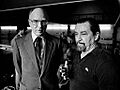 Philippe Braunschweig and Maurice Béjart (1988) by Erling Mandelmann