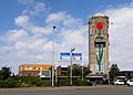 Roelofsarendsveen, de watertoren in straatzicht IMG 0045 2021-08-03 14.49