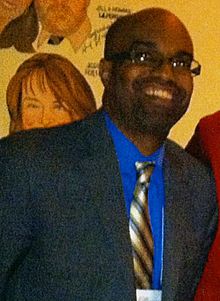 Ron Buckmire at 2013 Joint Mathematics meeting.jpg