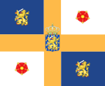 Archivo:Royal Standard of the Prince Consort of the Netherlands (1948–1980)
