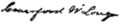 Signature of Crawford Williamson Long