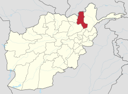 Takhar in Afghanistan.svg