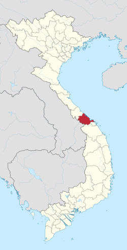 Thua Thien Hue in Vietnam.svg