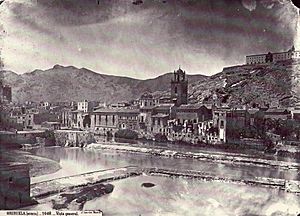 Archivo:Vista general de la ciutat d'Oriola vers 1870, J. Laurent