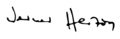 Werner Herzog Signature