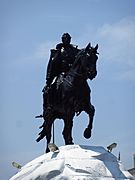 2017 Lima - Estatua ecuestre del general San Martin en la plaza San Martín