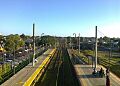 Alejandro Korn, desde el puente peatonal
