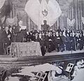 Alvear en el Teatro argentino de La Plata - 1915