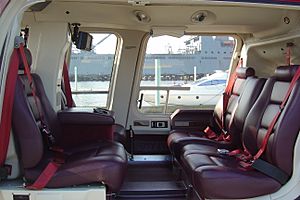 Archivo:Bell 407 Helicopter Interior Baltimore Helicopter Services N407F