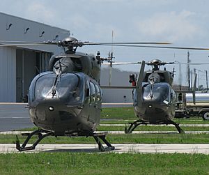 Archivo:First Two Army National Guard UH-72A Lakotas 9 June 2008, Mississippi