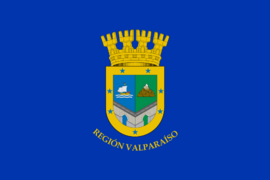 Flag of Valparaiso Region, Chile