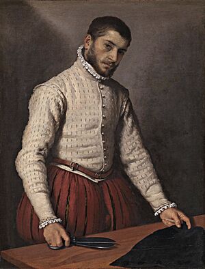 Archivo:Giovanni Battista Moroni - The Tailor (1565-1570)