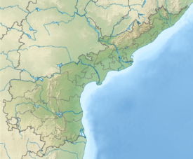 Isla Sriharikota ubicada en Andhra Pradesh