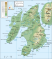 Islay topographic map-en