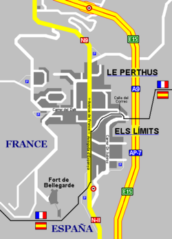 Archivo:Le Perthus and Els Límits map