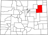 Map of Colorado highlighting Washington County.svg