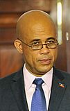 Michel Martelly on April 20, 2011