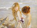 Paul Émile Chabas - Deux jeunes Filles à l'Étoile de Mer