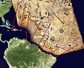 Archivo:Piri Reis map interpretation RG