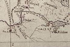 Archivo:Rio de San Pedro en el Plano de Arauco y Valdivia 1870
