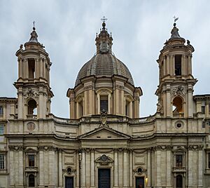 Archivo:Sant'Agnese in Agone (Rome) esterno