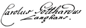 Unterschrift Carl Gotthard Langhans (1732-1808).png